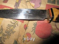 Antique Solingen Germany Hunting Knife Hatchet Combo Set'50-'66