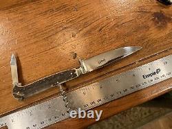 Antique Ultra Clean Anton Wingen Solingen Folding Fixed Corkscrew Hunting Knife