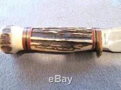Antique/Vintage 1940s Marbles Woodcraft hunting knife