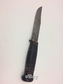 Antique Vintage Marbles Gladstone Michigan Tool Fishing Hunting Knife RARE