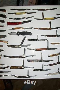 Antique/Vintage Mixed Lot of Pocket Knives & Hunting Knives. Must See Items. 
