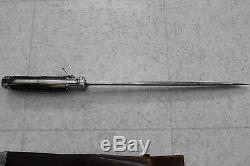 Antique Vonderschmidt GERMAN DAGGER KNIFE Sword Hunting SHEATHRARE