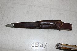 Antique Vonderschmidt GERMAN DAGGER KNIFE Sword Hunting SHEATHRARE