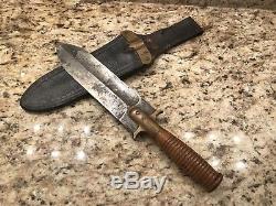 Antique buffalo hunting knife