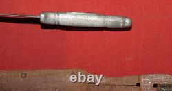 Antique small hunting knife with sheath