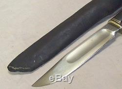 AntiqueMARBLE'SGLADSTONE, MICH. U. S. A. IDEAL HUNTING KNIFE withLEATHER SHEATH