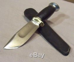 AntiqueMARBLE'SGLADSTONE, MICH. U. S. A. IDEAL HUNTING KNIFE withLEATHER SHEATH