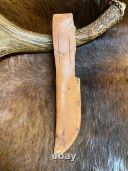 Anton Wingen Jr. Solingen, Germany, Original Buffalo Skinner, Genuine Stag, 9 1/4