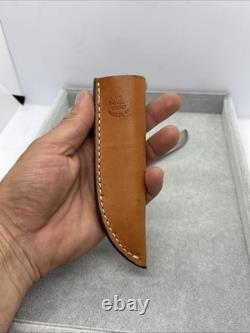 Anza USA 07 Vintage Fixed Blade Knife 8 With Sheath Rare Very Clean Anza USA 07 Vintage Fixed Blade Knife 8 With Sheath Rare Very Clean