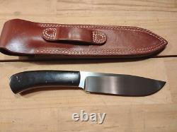Arno Bernard fixed blade knife. Rare large Camp/Hunter