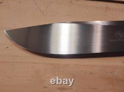 Arno Bernard fixed blade knife. Rare large Camp/Hunter