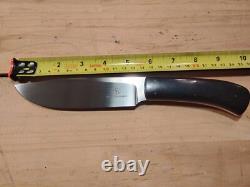 Arno Bernard fixed blade knife. Rare large Camp/Hunter