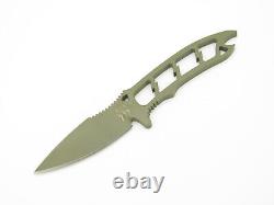 Attleboro USA DAU Tranh CPM20CV Green Cerakote Fixed Hunting Survival Neck Knife