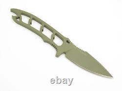 Attleboro USA DAU Tranh CPM20CV Green Cerakote Fixed Hunting Survival Neck Knife