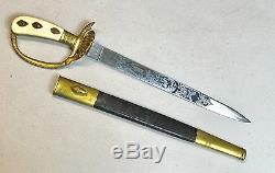 Authentic German Imperial Hunting Cutlass Dagger Sword Knife Solingen Erickhorn