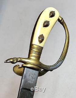 Authentic German Imperial Hunting Cutlass Dagger Sword Knife Solingen Erickhorn