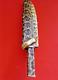 Authentic Mountain Man Bowie Knife Genuine Diamondhead Rattlesnake Sheath