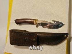 BEAUTIFUL CUSTOM HAND MADE FIXED BLADE KNIFE (Dale M Williams IL) HIGH QUALITY