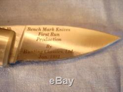 BENCHMARK HUNTING CLASSICS 1st RUN ROLOX KNIFE 1/1992