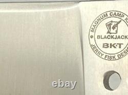 BLACKJACK BKT Vintage Effingham Magnum Camp Knife Jerry Fisk Design