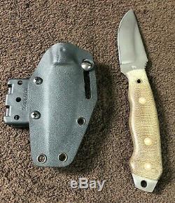 BLIND HORSE KNIVES ANIOLEK SURVIVAL SCHOOL GRADUATE ONLY withBLADETECH SHEATH