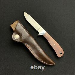 BOWEN KNIFE USA Atlanta GA Hunting Knife w Sheath Made USA Mod. 5626