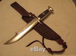 Bowie Knife Stag Solingen Germany African Hunter