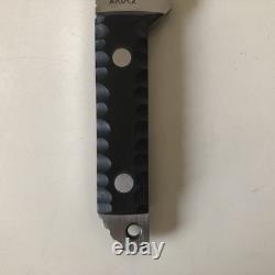 BROCK Combat Options Tanto Fixed Blade Knife Black G10 with Kydex Sheath