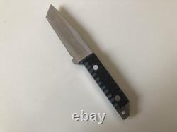 BROCK Combat Options Tanto Fixed Blade Knife Black G10 with Kydex Sheath