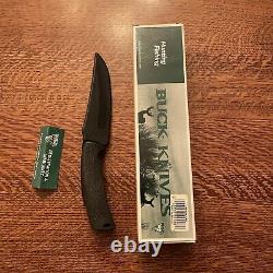 BUCK 470 Mentor FIXED BLADE KNIFE WITH Hard Shell CASE Made in U. S. A. 2000