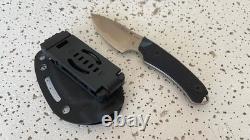 BUCK 662 USA Plain Blade Hunting Fixed Knife Alpha Scout Elite MagnaCut W Sheath