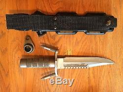 BUCK BUCKMASTER 184 SURVIVAL HUNTING KNIFE WITH HOLLOW HANDLE