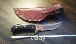 BUCK KALINGA Fixed Blade Hunting Knife & Original Leather Sheath