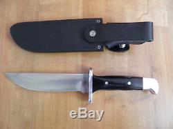 BUCK KNIFE# 124Fixed Blade Hunting BowieSHEATHUSAwithbox6 3/4FRONTIERSMAN