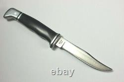 BUCK U. S. A. #104 Twin Knife Matched Set with Double Leather Sheath REDUCED