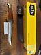 BUCK USA 2016 120 BRASS COCOBOLO WOOD HANDLES HUNTING KNIFE. Excellent