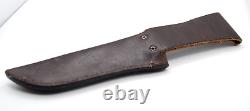 BULLDOG Brand Fixed Blade Hunting Knife WithSheath Used in Very Good Condition