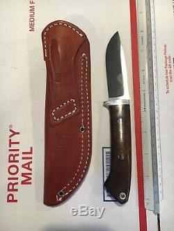 Bark River Knife 8.5L 3.5 A-2 Tool Steel Blade W Leather Sheath