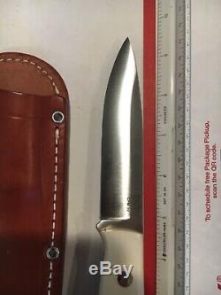 Bark River Knife 9.5L 4.5CPM 3V Blade W Leather Sheath