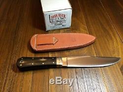 Bark River Knife And Tool Rogue Bowie, 1st Run, Rarer Hidden Tang, Micarta