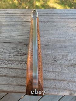 Bark River Knife & Tool Mountaineer Prototype Barn Era Bark River MI Amboyna Bur