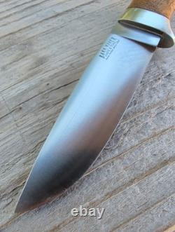Bark River Knife & Tool Mountaineer Prototype Barn Era Bark River MI Amboyna Bur