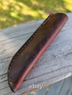 Bark River Knife & Tool Mountaineer Prototype Barn Era Bark River MI Amboyna Bur