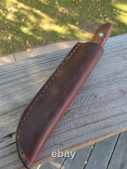 Bark River Knife & Tool Mountaineer Prototype Barn Era Bark River MI Amboyna Bur