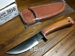 Bark River Knives 2010 Custom Mini Skinner, Rosewood, Excellent Condition