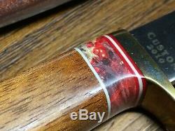 Bark River Knives 2010 Custom Mini Skinner, Rosewood, Excellent Condition