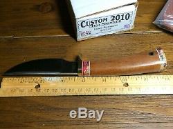 Bark River Knives 2010 Custom Mini Skinner, Rosewood, Excellent Condition