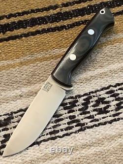 Bark River Knives Bravo 1 LT Cru-Wear SS Blade Hunting EDC Survival Knife/Sheath