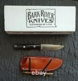 Bark River Knives Bravo EDC In A2 and Black C-Tek, Rampless, Made In The U. S. A