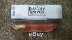 Bark River Knives Kalahari Hunter with Sheath and Original Box (T1P002034)